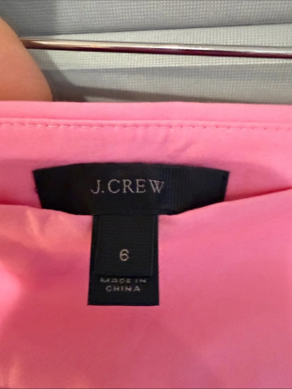 New J.Crew Women’s Pink High-Waist Tailored Shorts